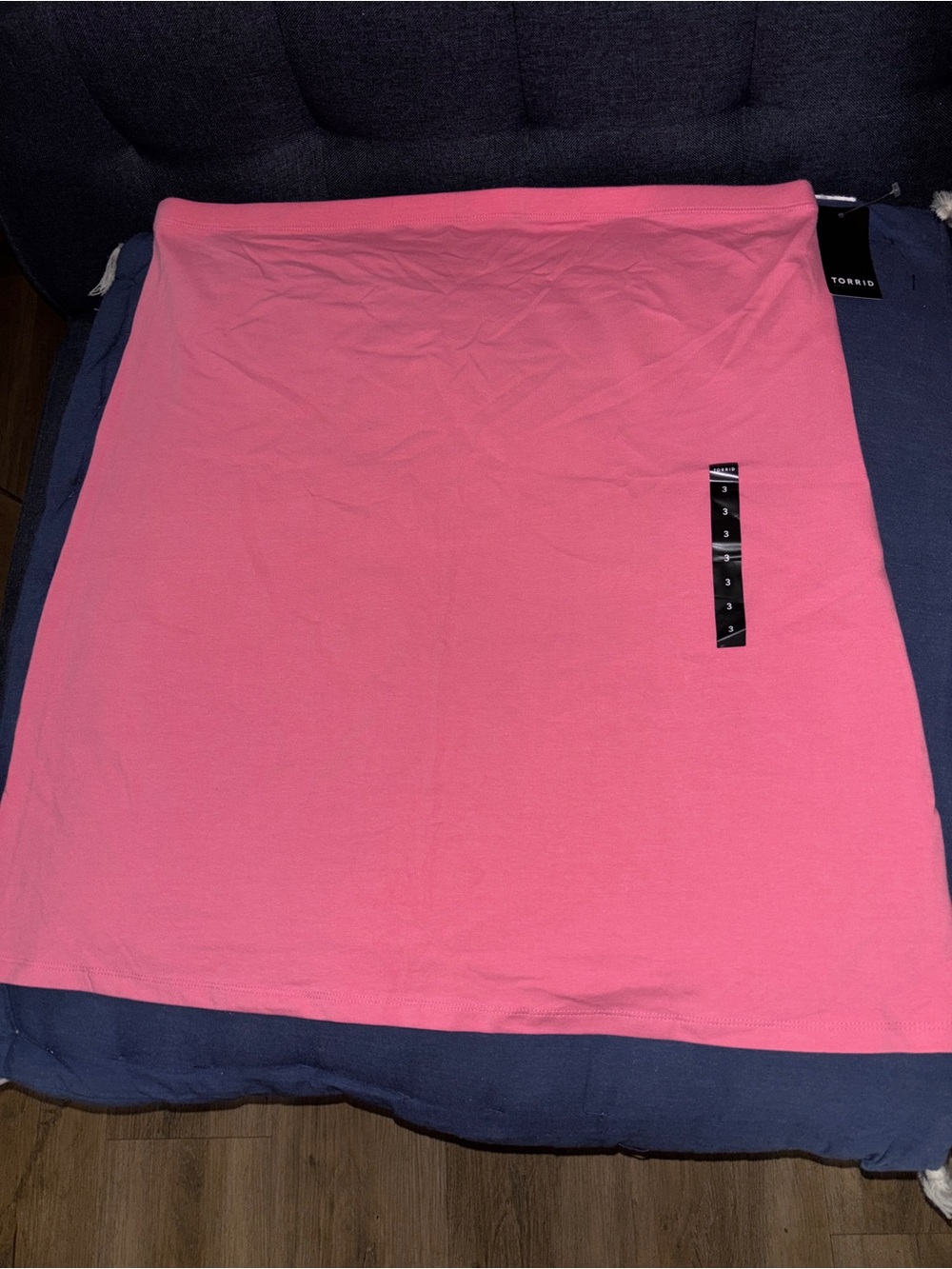 torrid Bright Pink Stretch Knit Mini Skirt